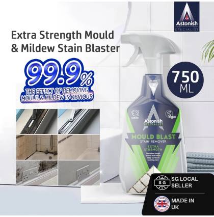 Astonish Specialist C1120 Extra Strength Mould & Mildew Stain Blaster 750ml