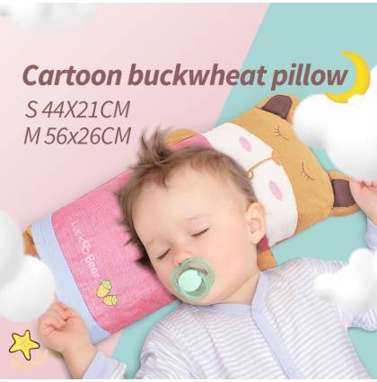 Cartoon Buckwheat Kid Pillow Infant Pillows Position Correction Flat Head Prevention